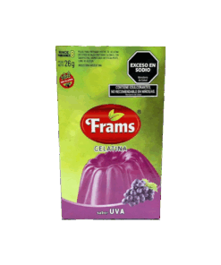 FRAMS GELATINA UVA 26G