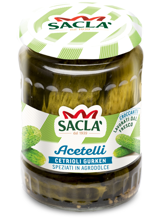 SACLA CETRIOLI GURKEN 530G
