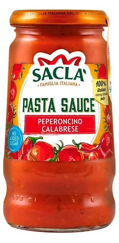 SACLA PASTA SAUCE PEPERONCINO 290G