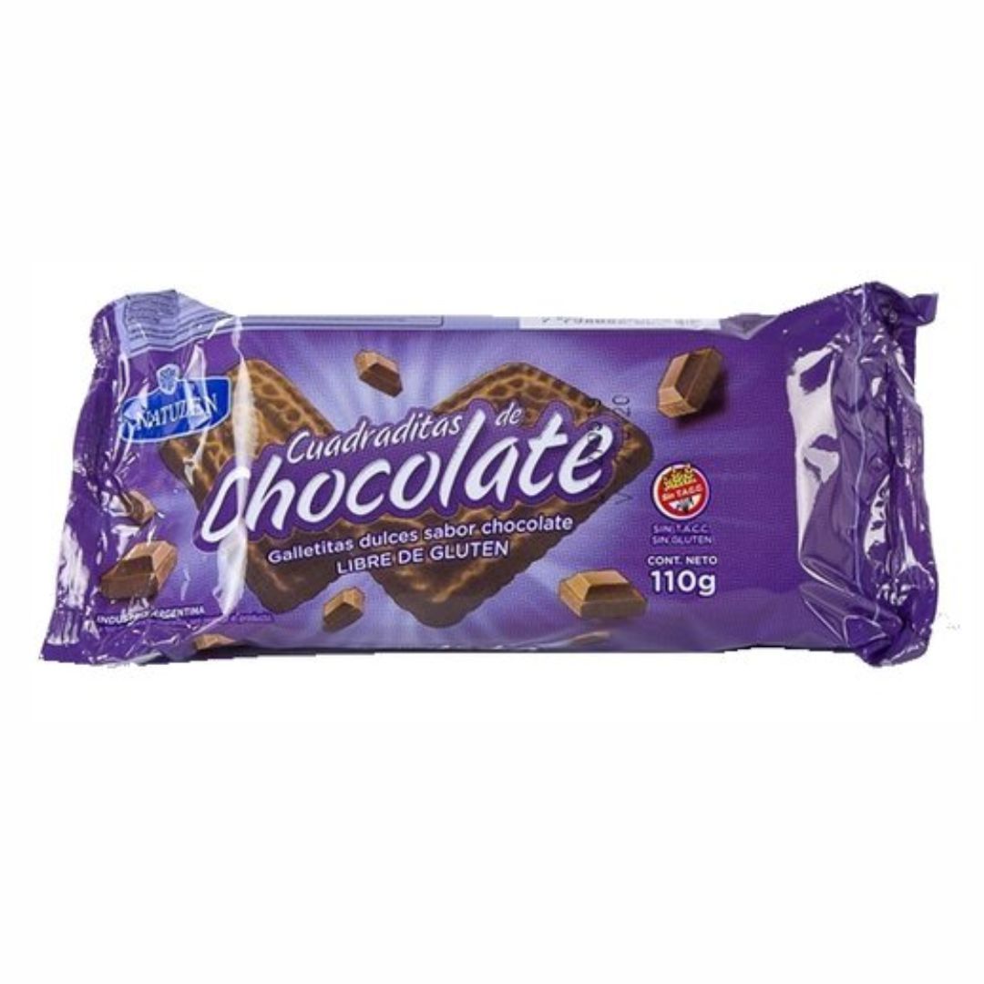NATUZEN CUADRADI CHOCO 145G