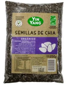 YIN YANG SEMILLA CHIA ORG 250G