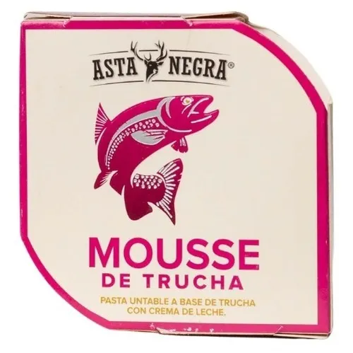 ASTA NEGR ASTA NEGR MOUSSE DE TRUCHA 80G