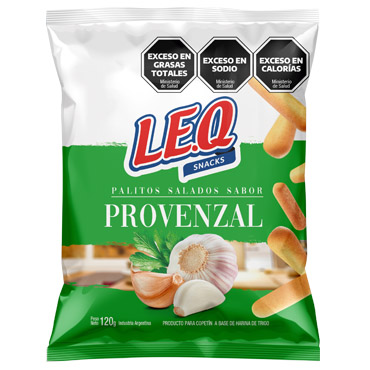 LE.Q Palitos sabor provenzal 120grs